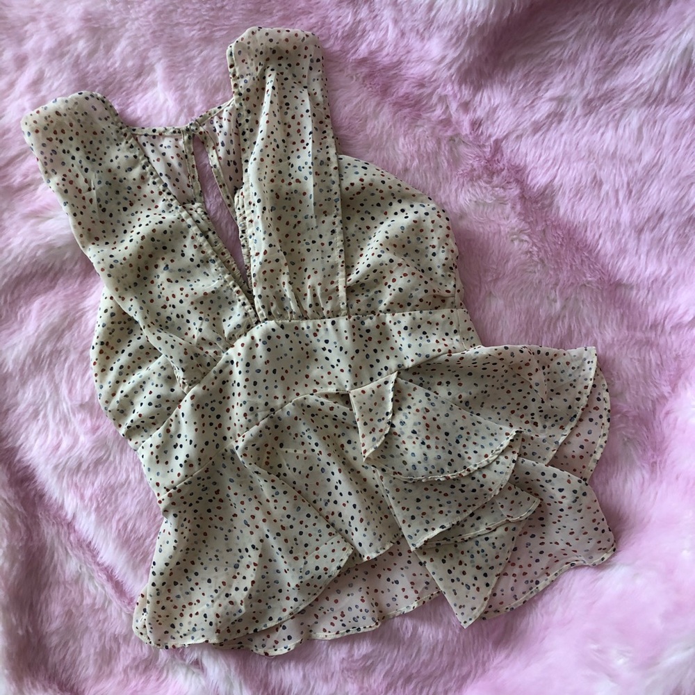 Cute Flirty blouse/never worn